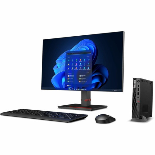 Lenovo ThinkStation Gen 2 Tiny Workstation With Intel Core Ultra 9 285 vPro 32 GB 1 TB SSD Technology Black X 30K60006US