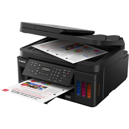 Canon 3114C003 PIXMA G7020 MegaTank Inkjet Multifunction Printer - Color - Copier/Fax/Printer/Scanner - 4800 x 1200 dpi - 350 Sheet - Automatic Duplex