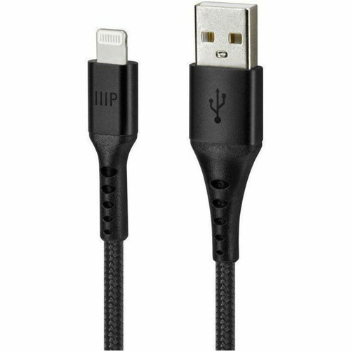Monoprice Premium Lightning/USB Data Transfer Cable - 3 ft (0.91 m) Lightning/USB Data Transfer Cable - First End: 1 x Lightning - - 1 (31191)