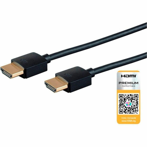 Monoprice Premium HDMI Data Transfer Cable - 6 ft (1.83 m) HDMI Data Transfer Cable - First End: 1 x HDMI Digital Audio/Video - 18 - x (34206)