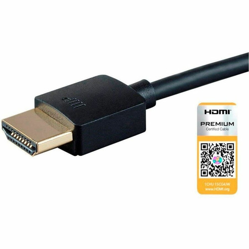 Monoprice Premium HDMI Data Transfer Cable - 6 ft (1.83 m) HDMI Data Transfer Cable - First End: 1 x HDMI Digital Audio/Video - 18 - x (34206)