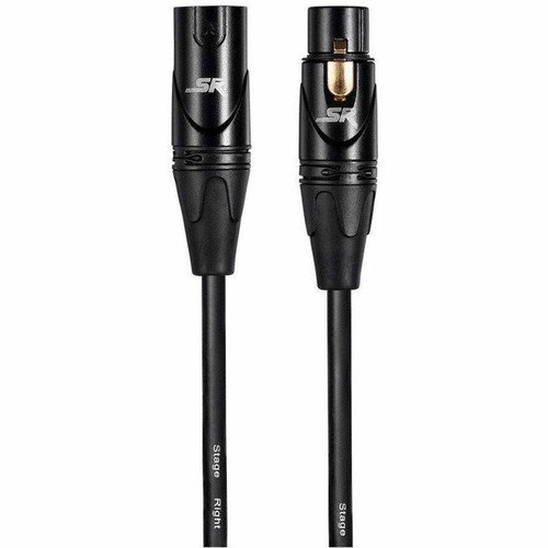 Monoprice Stage Right XLR Audio Cable - 35 ft (10.67 m) XLR Audio Cable for Microphone - First End: 1 x XLR - Male - Second End: 1 x - (35320)