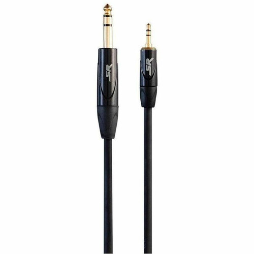 Monoprice Stage Right TRS Audio Cable - 6 ft (1.83 m) TRS Audio Cable - First End: 1 x TRS Stereo - Male - Second End: 1 x TRS Stereo (35797)