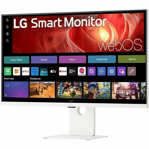 LG Ultrawide 37U730SA-W 37" Class 4K UHD Smart LCD Monitor - 16:9 - 37" Viewable - In-plane Switching (IPS) Technology - 3840 x 2160 - (Fleet Network)