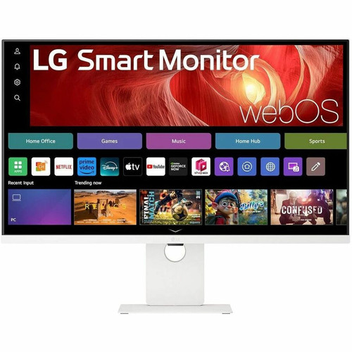 LG Ultrawide 37U730SA-W 37" Class 4K UHD Smart LCD Monitor - 16:9 - 37" Viewable - In-plane Switching (IPS) Technology - 3840 x 2160 - (Fleet Network)