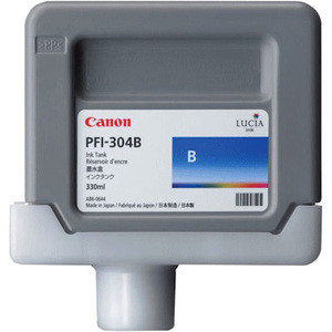 Canon PFI-304 Original Inkjet Ink Cartridge - Blue - 1 Pack - Inkjet - 1 Pack (Fleet Network)