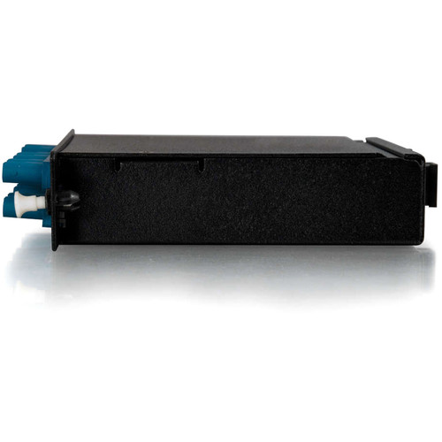 C2G Q-Series 12-Strand MTP/MPO-ST Single-Mode Module - 12 x ST, 1 x MTP - 13 Port(s) - 13 x RJ-11 - 12 x - 1 x MT Port(s) - Black (39137)