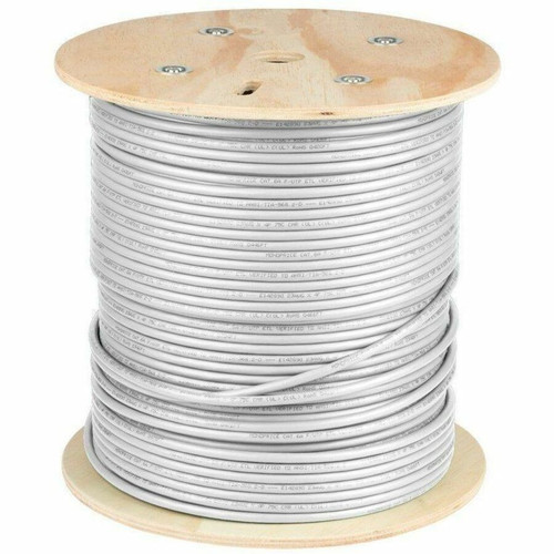 Monoprice Category 6a Network Cable - 500 ft (152.40 m) Category 6a Network Cable for Network Device, Server - First End: 1 x Barewire (42347)
