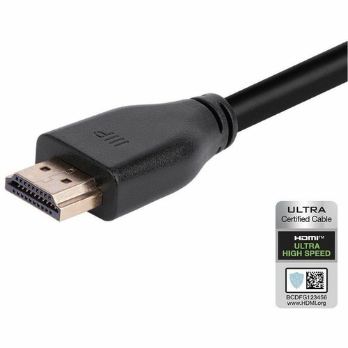 Monoprice HDMI Data Transfer Cable - 6 ft (1.83 m) HDMI Data Transfer Cable for Gaming Console, PlayStation 4 Pro, PlayStation 5, Xbox (42674)