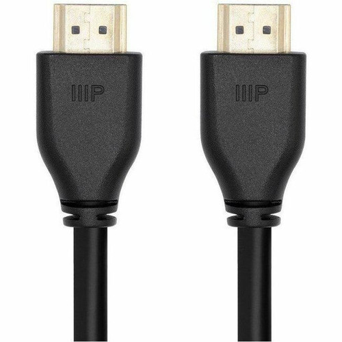Monoprice HDMI Data Transfer Cable - 6 ft (1.83 m) HDMI Data Transfer Cable - First End: 1 x HDMI Digital Audio/Video - 48 Gbit/s - up (Fleet Network)