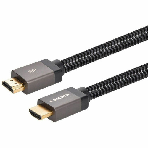 Monoprice HDMI Data Transfer Cable - 10 ft (3.05 m) HDMI Data Transfer Cable - First End: 1 x HDMI Digital Audio/Video - 48 Gbit/s - x (Fleet Network)