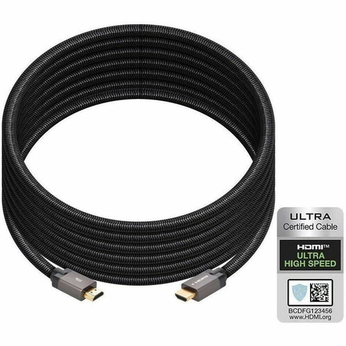 Monoprice HDMI Data Transfer Cable - 15 ft (4.57 m) HDMI Data Transfer Cable for Gaming Console, PlayStation 4 Pro, PlayStation 5, One (42688)