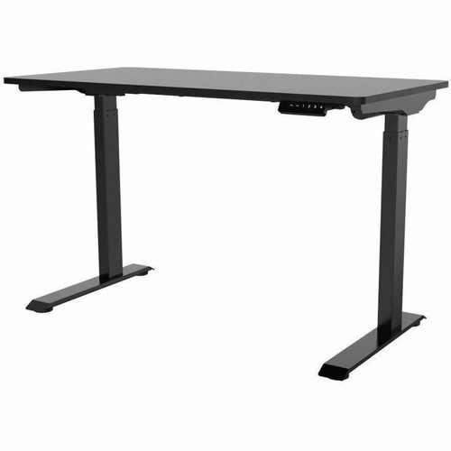 Monoprice 42763 Workstream Sit-Stand Desk - T-Shaped Base - 2-Stage Height Adjustable - 110 lb Capacity - 47. 2" Width