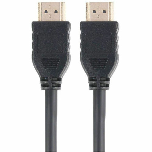 Monoprice Commercial HDMI A/V Cable - 10 ft (3.05 m) HDMI A/V Cable - 18 Gbit/s - Supports up to 3840 x 2160 - CL2 - 30 AWG - Black (43137)