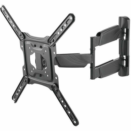Monoprice 43207 Wall Mount for TV, Curved Screen Display, Flat Panel Display, Display - Black - 23" to 55" Screen Support - 77 lb g) - (Fleet Network)