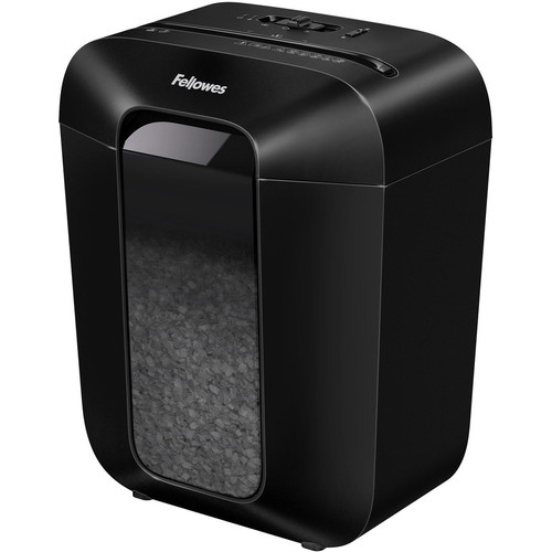 Fellowes Powershred LX41 8 Sheet Micro-Cut Shredder - Micro Cut - 8 Per Pass - for shredding Staples, Paper Clip, Credit Card - 0.2" x (Fleet Network)