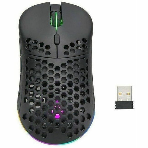 Dark Matter Hyper-K Wireless Ultralight Gaming Mouse - Full-size Mouse - Optical - Wireless - Radio Frequency - 2.40 GHz - - USB Type (Fleet Network)