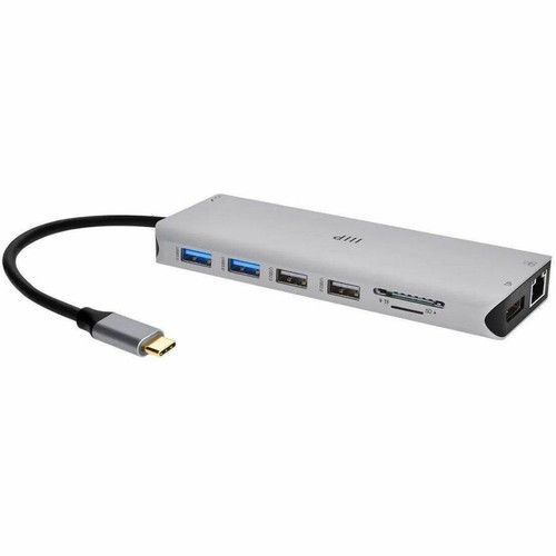 Monoprice 13-in-1 Dual-HDMI + DisplayPort Multi-Stream Transport (MST) Dock - for Monitor, Mouse, Keyboard, Headset, Hard Drive, - - - (44467)