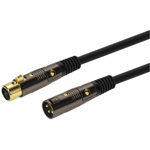 Monoprice Premier XLR Audio Cable - 1.5 ft (0.46 m) XLR Audio Cable for Microphone - First End: 1 x XLR - Male - Second End: 1 x XLR - (Fleet Network)