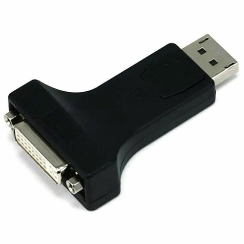 Monoprice DisplayPort Male to DVI-D Female Adapter (Single-Link) - 1 x Displayport Digital Audio/Video - Male - 1 x DVI-D Digital - - (Fleet Network)