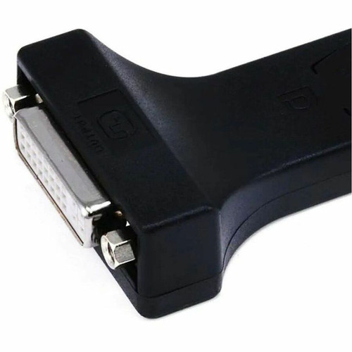 Monoprice DisplayPort Male to DVI-D Female Adapter (Single-Link) - 1 x Displayport Digital Audio/Video - Male - 1 x DVI-D Digital - - (4827)
