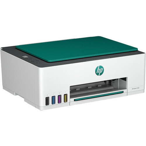HP 5102 Wired & Wireless Smart Tank Inkjet Multifunction Printer - Color - Surf Blue - Copier/Printer/Scanner - 12 ppm Mono/5 ppm - x (Fleet Network)