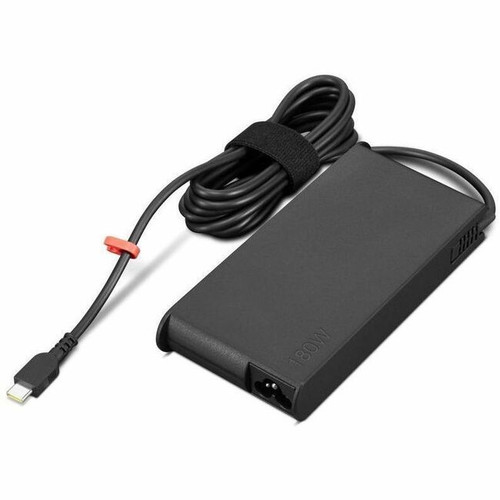 Lenovo ThinkPad Mobile Workstation 180W USB-C GaN Slim AC Adapter-US - 180 W - United States - 3.3 ft (1 m) Cable - 120 V AC, 230 V AC (Fleet Network)