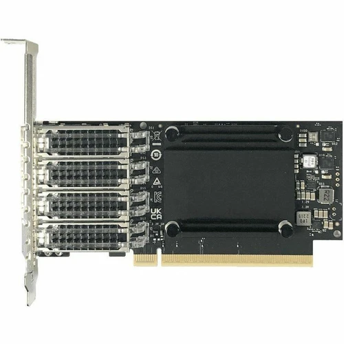 Lenovo ThinkSystem NVIDIA ConnectX-7 10/25GbE SFP28 4-Port PCIe Ethernet Adapter - PCI Express 4.0 x16 - Optical Fiber - Full-height, (Fleet Network)