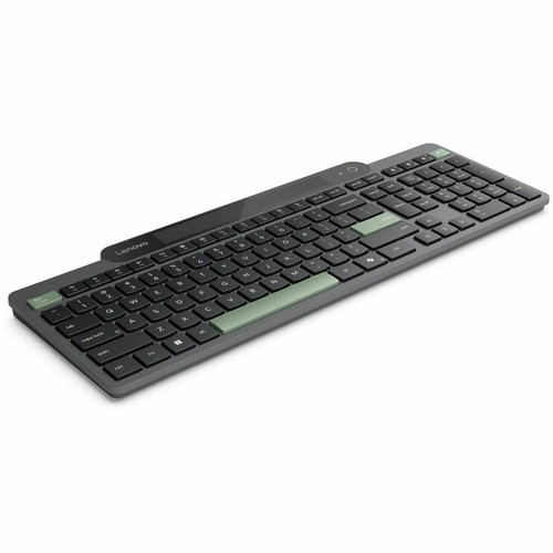 Lenovo Self-Charging Bluetooth Keyboard-US English - Wireless Connectivity - Bluetooth - 5.1 - 108 Key(s) - Windows 10, Windows 11 - - (Fleet Network)