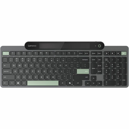 Lenovo Self-Charging Bluetooth Keyboard US English Wireless 5.1 Full Size 108 Keys Rechargeable Design Connectivity 4Y41R69489