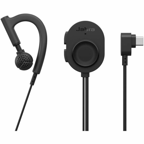 Jabra Earset - Microsoft Teams Certification - Mono - USB Type C - Wired/Wireless - On-ear, Over-the-ear - Monaural - Black (5121-119)