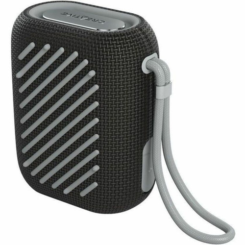 Creative 51MF8475AA000 MUVO Flex Bluetooth Speaker - 10W RMS - IP67 Waterproof - 10-Hour Battery - Black