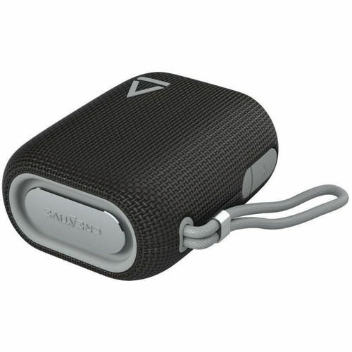 Creative 51MF8475AA000 MUVO Flex Bluetooth Speaker - 10W RMS - IP67 Waterproof - 10-Hour Battery - Black