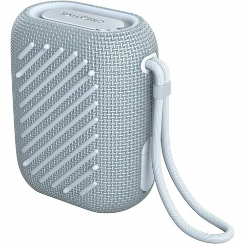 Creative 51MF8475AA002 MUVO Flex Bluetooth Speaker - 10W RMS - IP67 Waterproof - Gray - 10-Hour Battery - Stereo Pairing