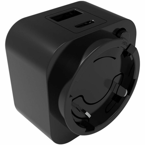 Creative 51MZ0535AA000 30W GaN Charger - 20V DC - 3A - USB-C PD - Compact AC Adapter with Interchangeable Plugs