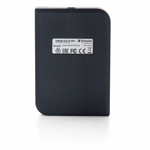 Verbatim Store 'n' Go 512 GB Portable Solid State Drive - External - Notebook, Desktop PC Device Supported - USB 3.2 (Gen 1) Type C - (53250)