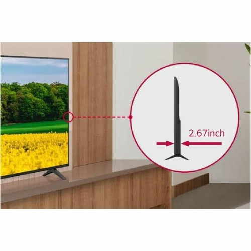 LG UK777H 55UK777H0UA 55" Smart LED-LCD TV - 4K UHDTV - High Dynamic Range (HDR) - Black - HDR10 Pro, HLG - QNED Backlight - AirPlay, (55UK777H0UA)