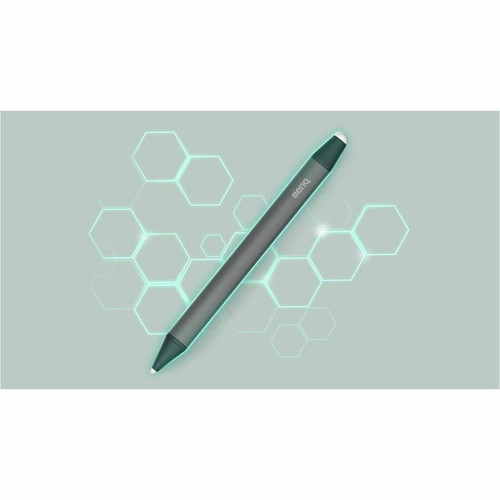 BenQ Germ-resistant interactive display pen | RM series - 2 Pack - 0.37" (9.50 mm), 0.14" (3.60 mm) - Replaceable Stylus Tip - Gray - (5J.F7C14.003)