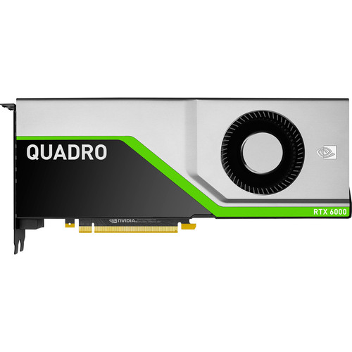 HP NVIDIA Quadro RTX 6000 Graphic Card - 24 GB - DisplayPort - 4 x DisplayPort (5JH80AA)