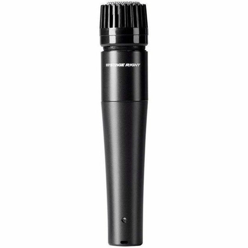 Monoprice Stage Right Dynamic Microphone for Vocals, Professional Audio, Stage, Guitar Amplifier, Drum, Horn - Cardioid, - Clip-on (600057)