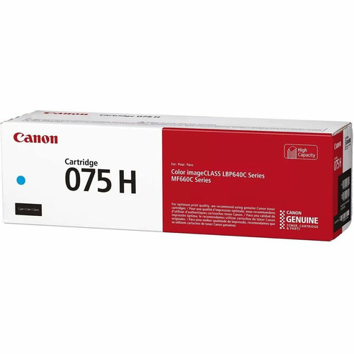 Original Canon 6368C001 6368C001075 High Yield Laser Toner Cartridge - Cyan - 3500 Pages - 2500 Pages