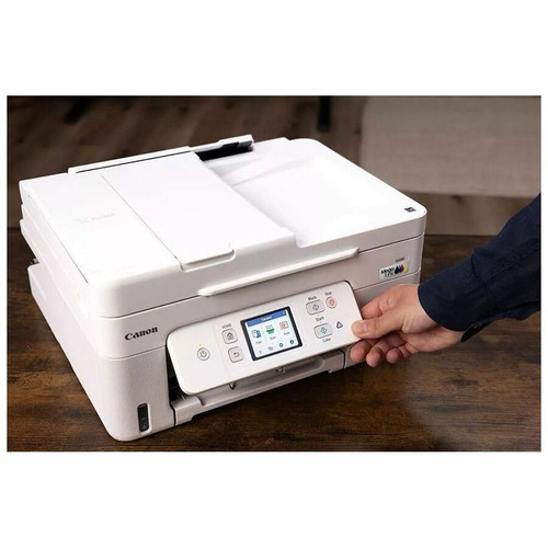 Canon PIXMA G4280 Wireless MegaTank Inkjet Multifunction Printer - Color - White - Copier/Printer/Scanner - 4800 x 1200 dpi Print - - (6704C023)