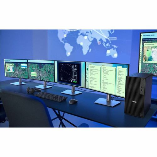 Dell 69XR8 Pro QCT1250 Desktop Computer - Intel Core Ultra 7265 vPro - 16GB RAM - 512GB SSD - Tower - Windows 11 Pro