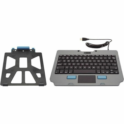 Gamber-Johnson Lite Keyboard - Cable Connectivity - USB Type A Interface - Emergency Hot Key(s) - Android, Linux, iOS, Windows XP, Mac (Fleet Network)