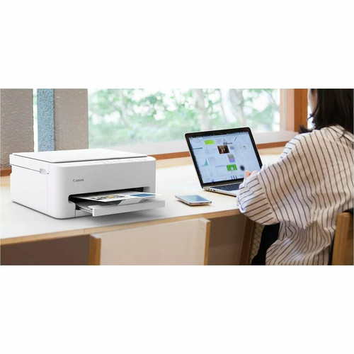 Canon 7181C003 PIXMA TS4320 Inkjet Multifunction Printer - Color - Copier/Printer/Scanner - 14 ppm Mono - 9 ppm Color - Automatic Duplex - Wired &