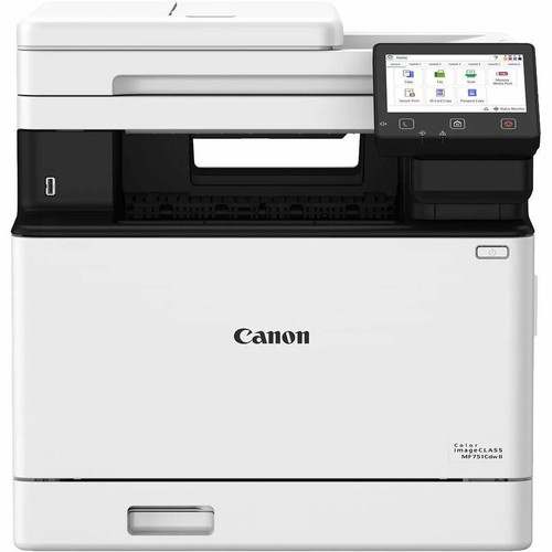 Canon imageCLASS MF751Cdw II Wired & Wireless Laser Multifunction Printer - Color - Copier/Printer/Scanner - 35 ppm Color Print - 1200 (Fleet Network)