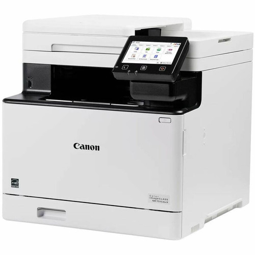 Canon 7185C016 imageCLASS MF751Cdw II Color Laser Multifunction Printer - 35 ppm - Wired & Wireless - 5" Touchscreen