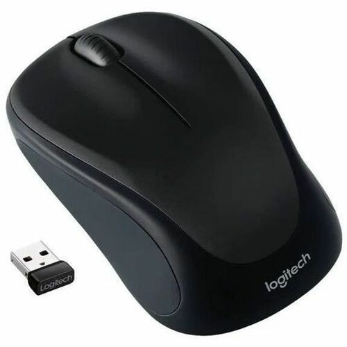 Lenovo Logitech M317 Wireless Mouse - Black - Optical - Wireless - 82.02 ft (25000 mm) - Radio Frequency - 2.40 GHz - Black - USB 2.0 (Fleet Network)