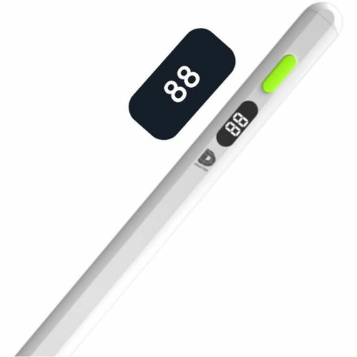 DEQSTER 80-2000000 Pencil Lite - Bluetooth Stylus for Tablets - White - Replaceable Tip - POM & Aluminum