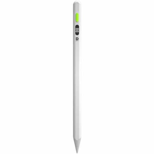 DEQSTER Pencil Lite - Bluetooth - 1 - Replaceable Stylus Tip - Polyoxymethylene (POM), Aluminum - White - Tablet Device Supported (Fleet Network)